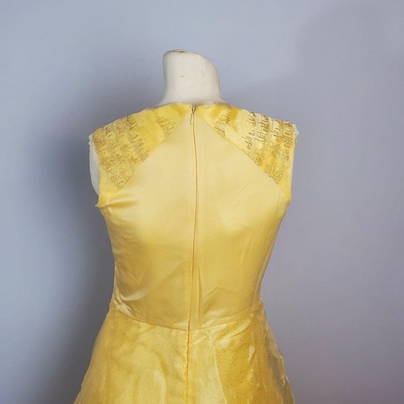 Belle Ball Gown Small (4-6) Yellow - Picture 8 of 11
